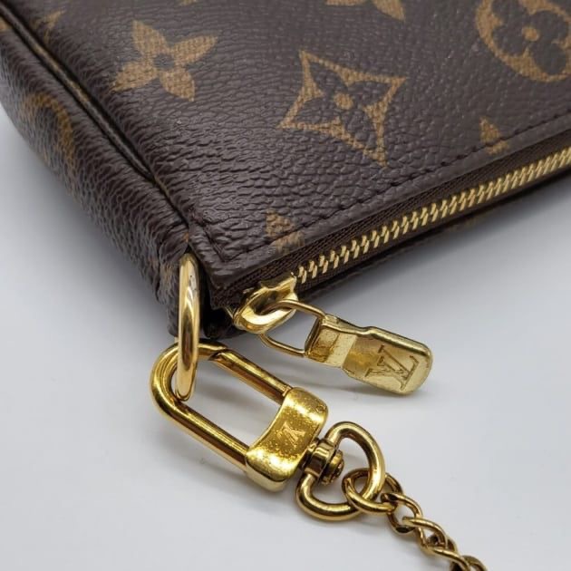 LOUIS VUITTON – MINI POCHETTE MONOGRAM CON CATENA - immagine 8