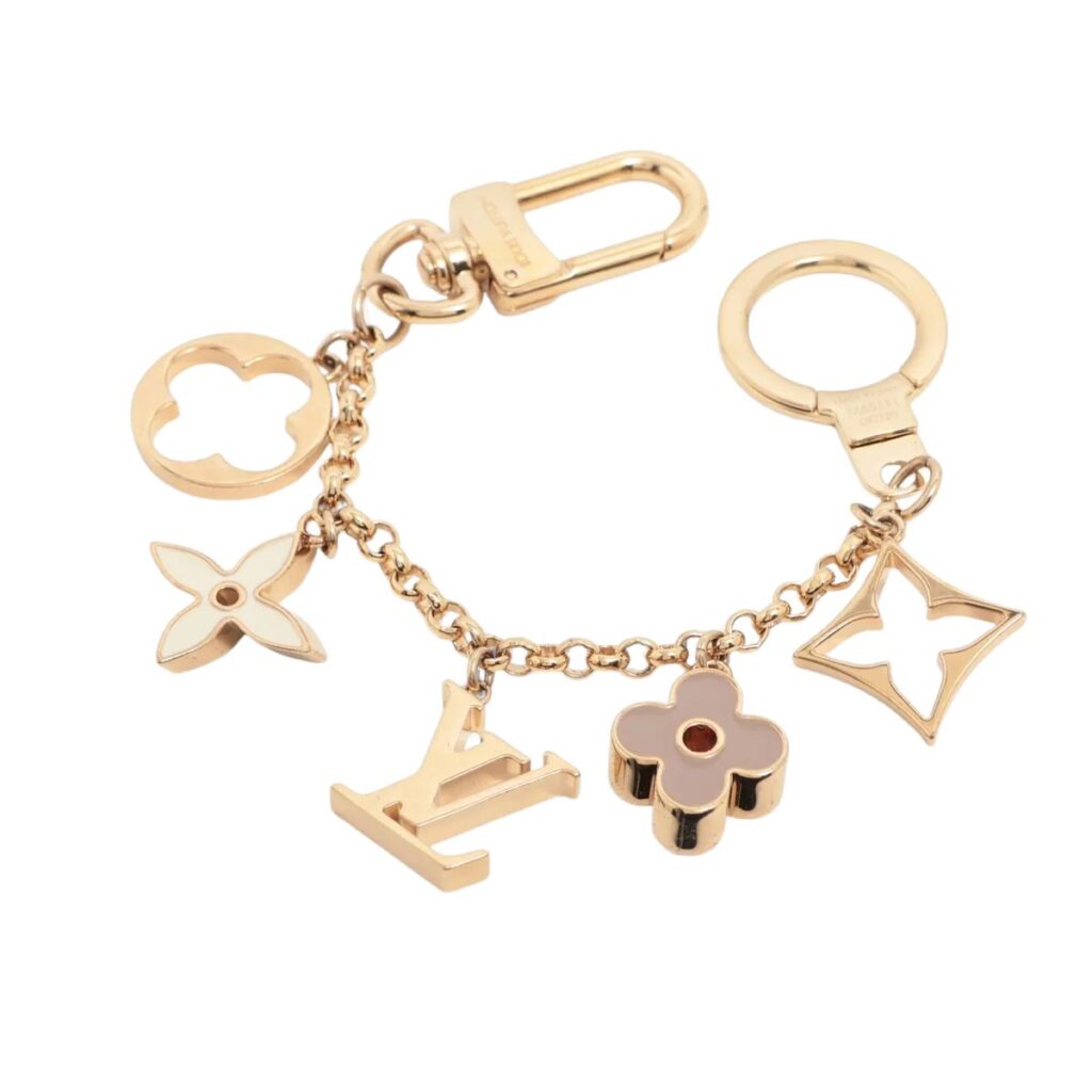 LOUIS VUITTON – FLEUR DE MONOGRAM BAG CHARM
