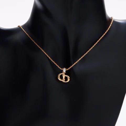 CHRISTIAN DIOR – COLLANA CD CON PENDENTE