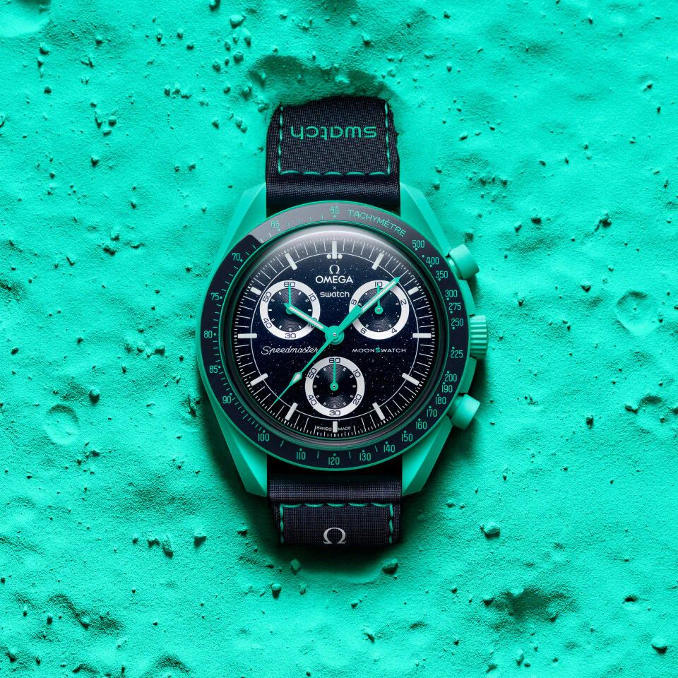 SWATCH X OMEGA MOONSWATCH “MISSION ON EARTH – POLAR LIGHTS”