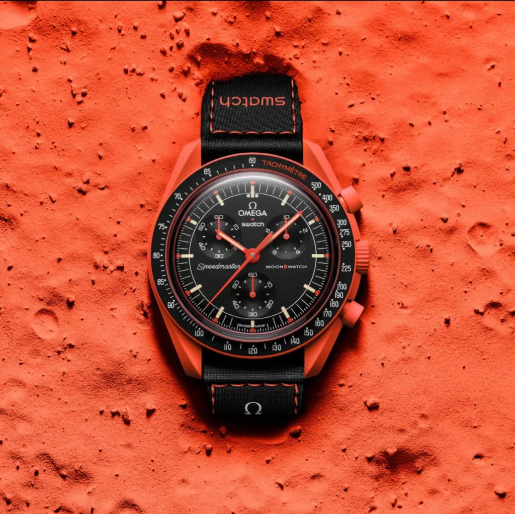 SWATCH X OMEGA MOONSWATCH  MISSION ON EARTH – LAVA