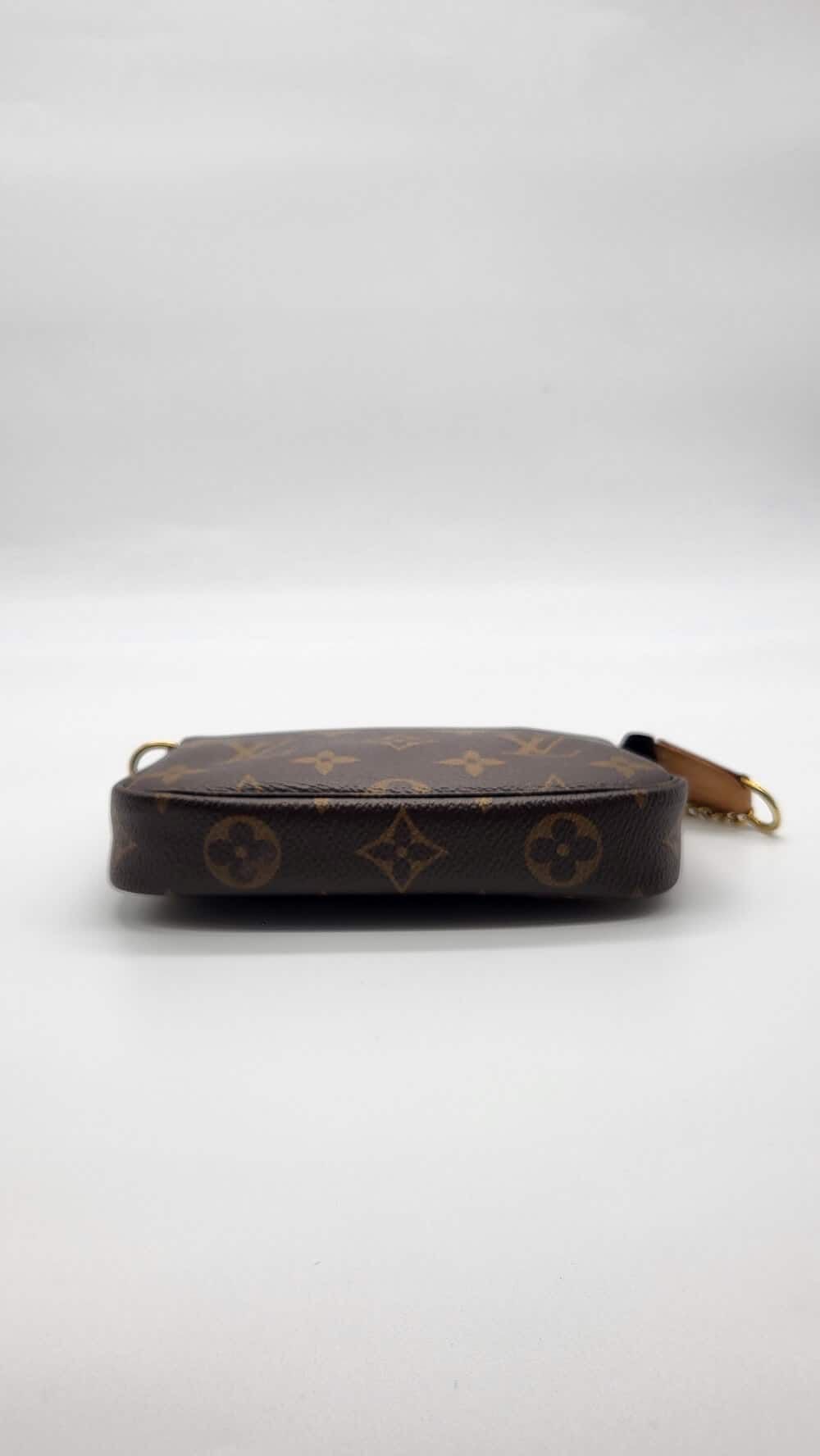 LOUIS VUITTON – MINI POCHETTE MONOGRAM CON CATENA - immagine 6