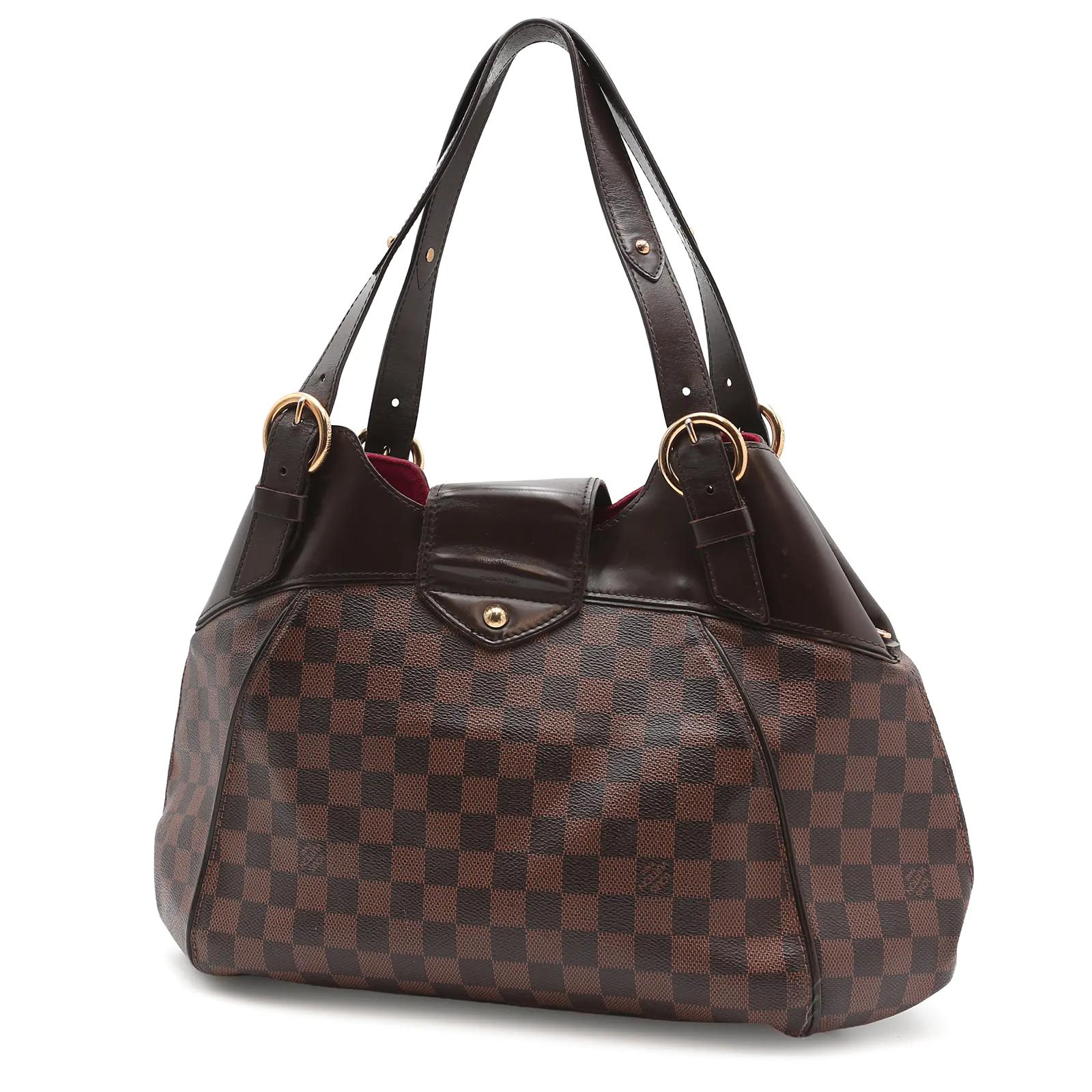 LOUIS VUITTON SISTINA GM DAMIER ÉBÈNE - immagine 10