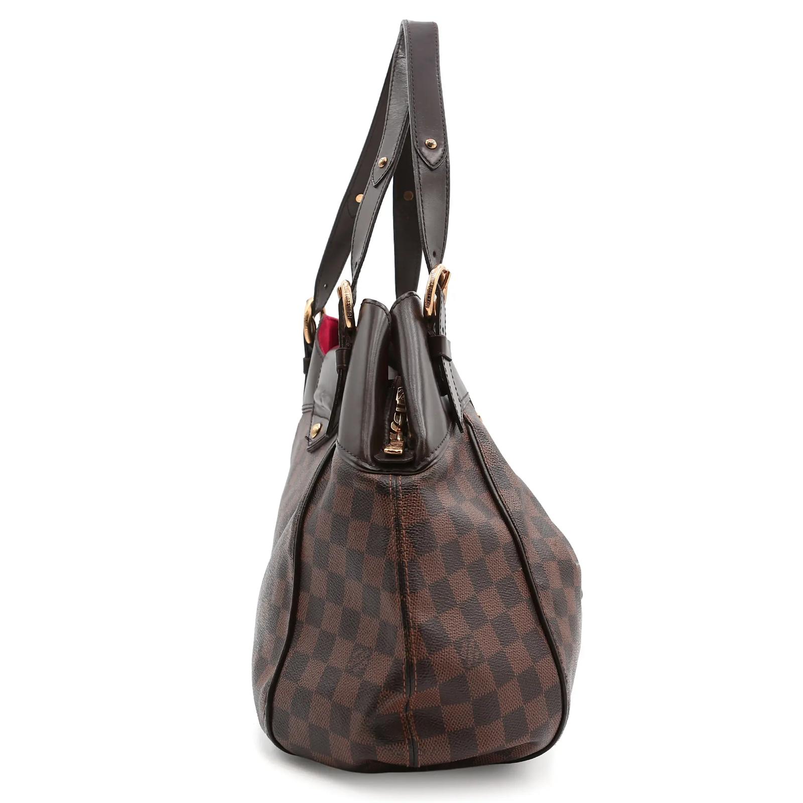 LOUIS VUITTON SISTINA GM DAMIER ÉBÈNE - immagine 8