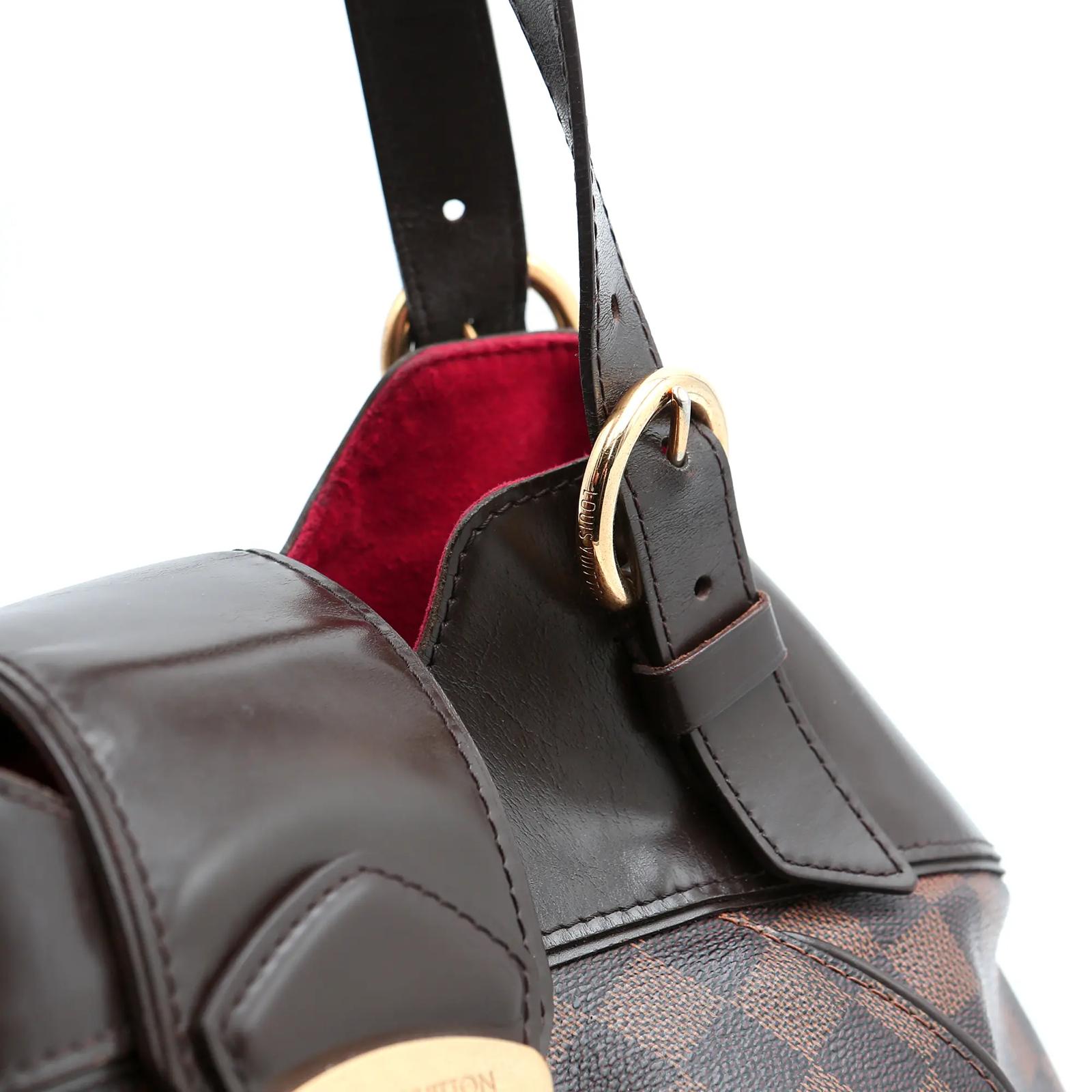 LOUIS VUITTON SISTINA GM DAMIER ÉBÈNE - immagine 5