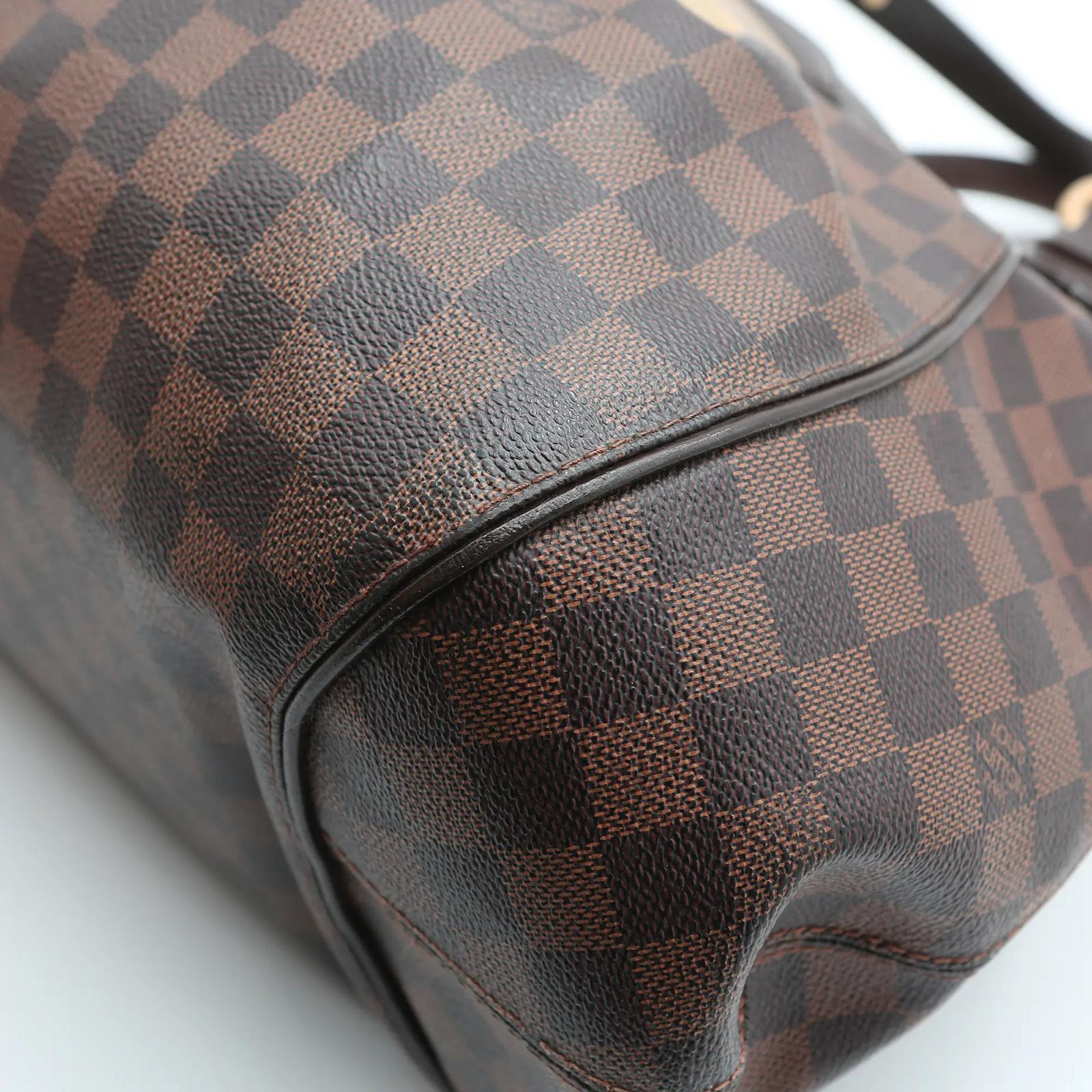 LOUIS VUITTON SISTINA GM DAMIER ÉBÈNE - immagine 4