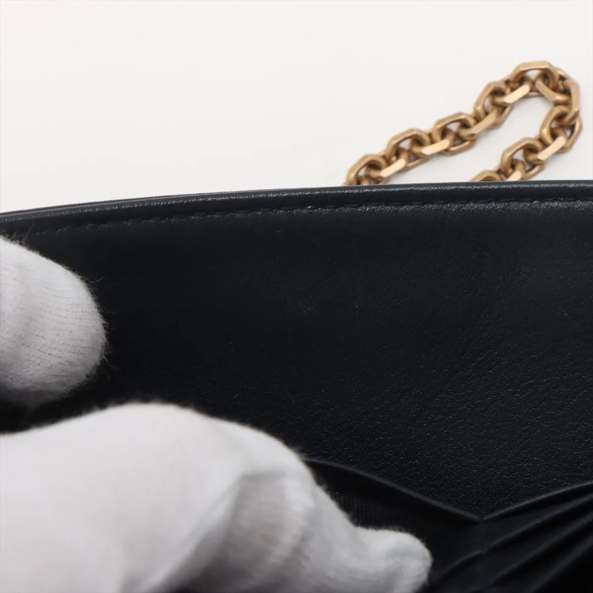 CHRISTIAN DIOR Saddle Pouch With Chain – Blue Dior Oblique Jacquard - immagine 10