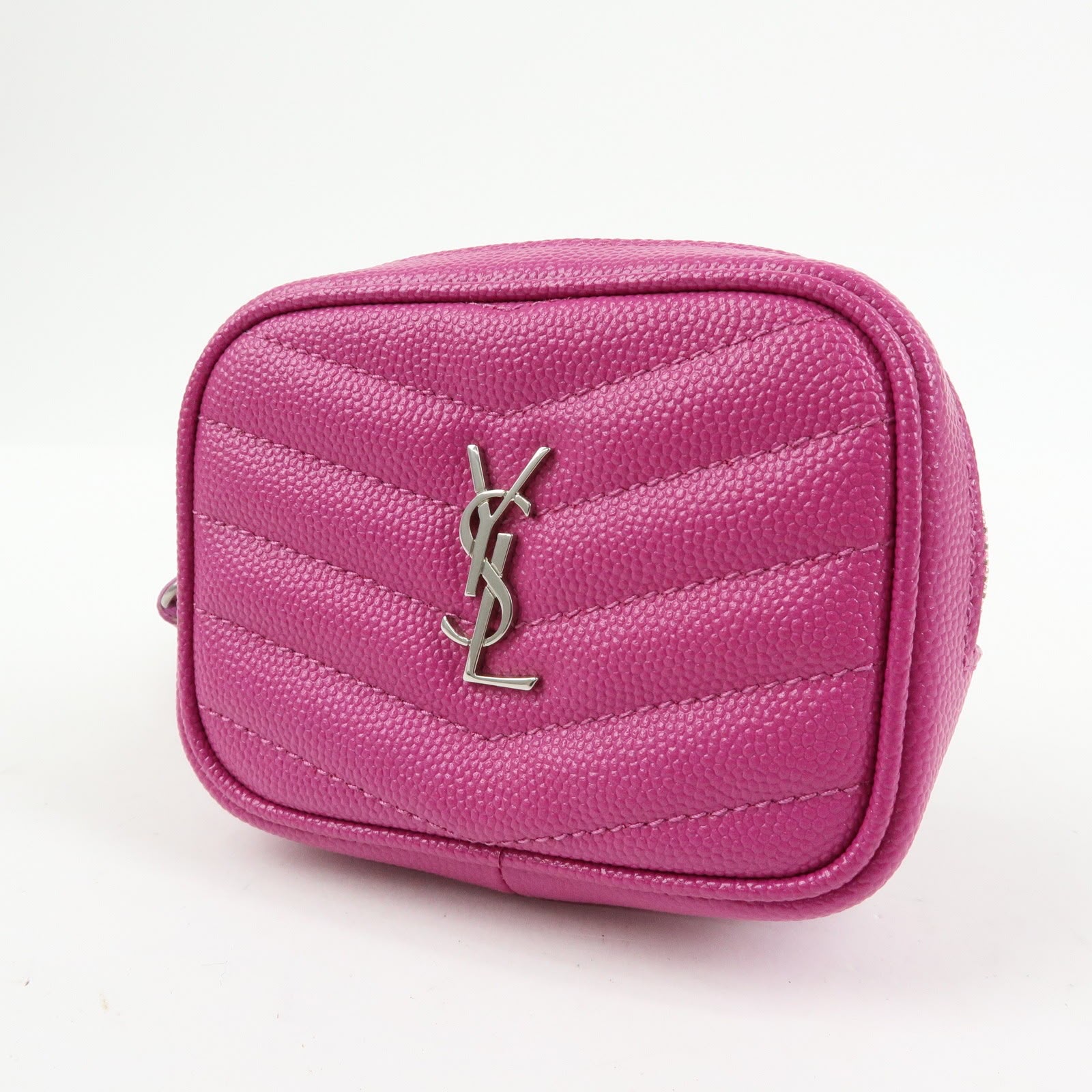 Saint Laurent Monogram Baby Lou Camera Bag Pink - immagine 10
