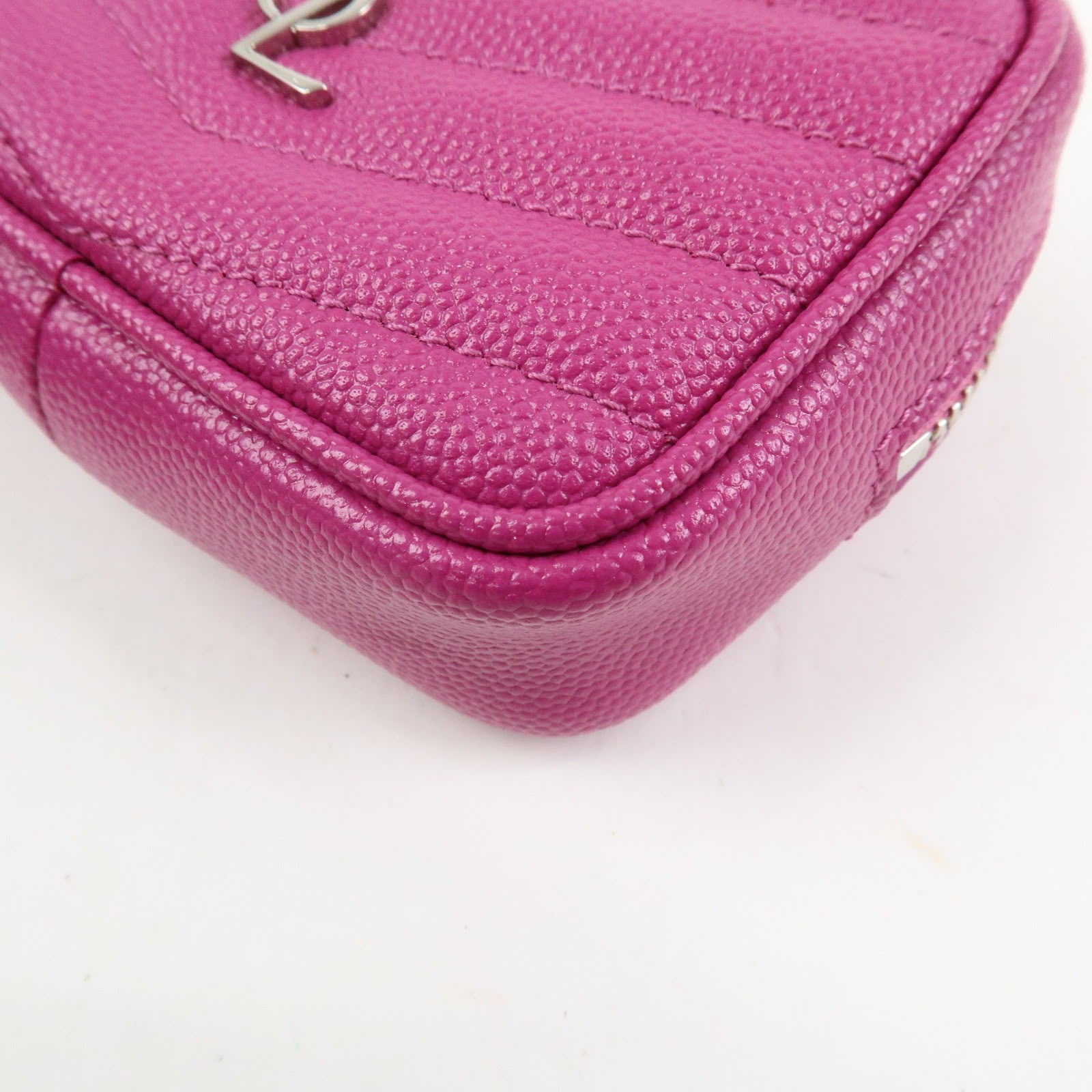 Saint Laurent Monogram Baby Lou Camera Bag Pink - immagine 5