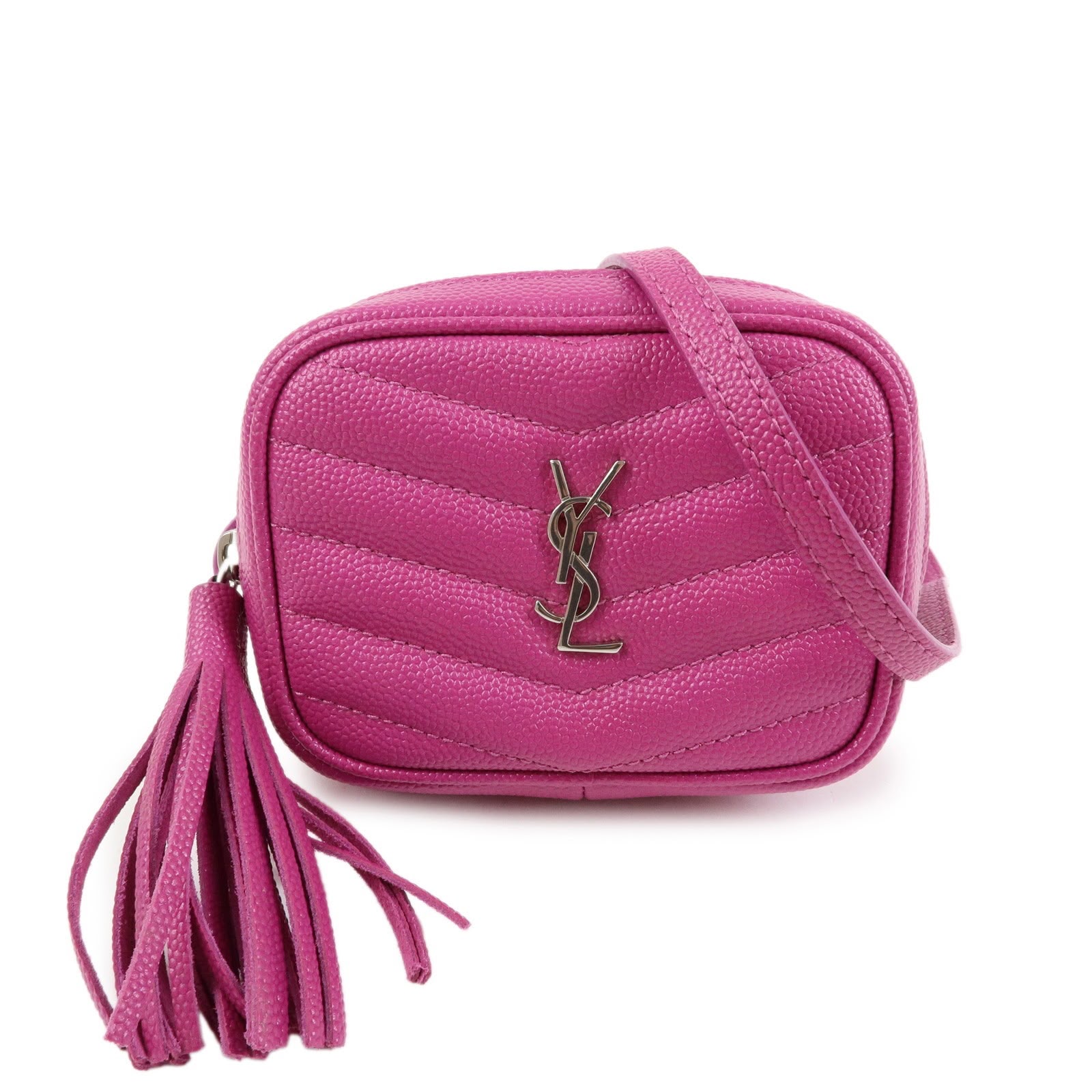 Saint Laurent Monogram Baby Lou Camera Bag Pink