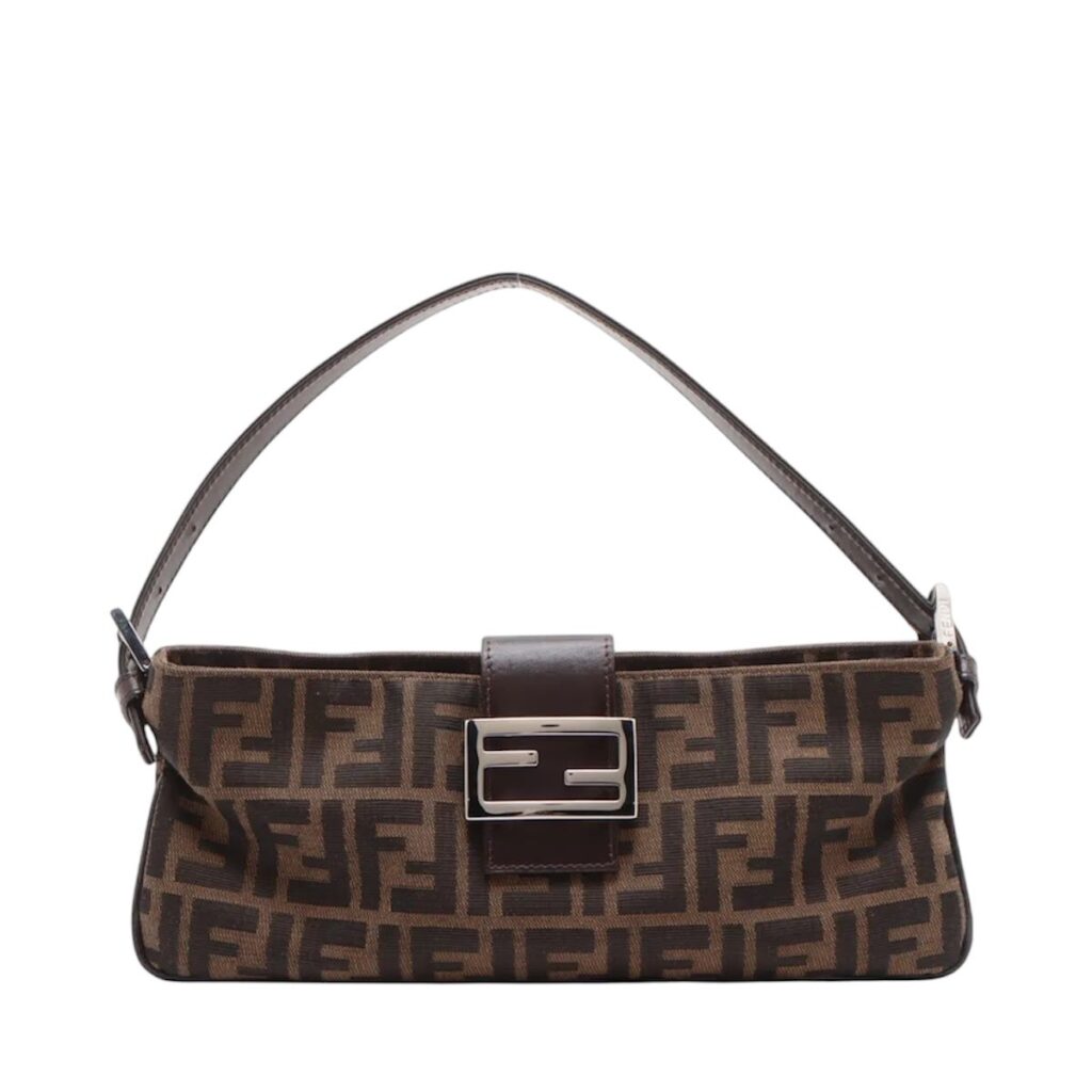 FENDI Baguette Zucca Canvas