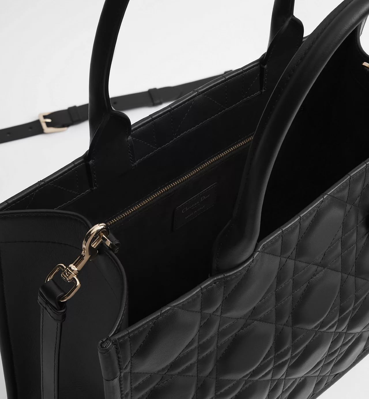 DIOR BOOK TOTE MACROCANNAGE NERA - immagine 3